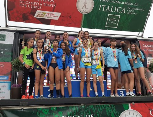Campeonato de España campo a través celebrado en Itálica